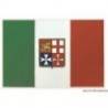 Adesivo bandiera Italia marina mercantile 20 x 30 cm