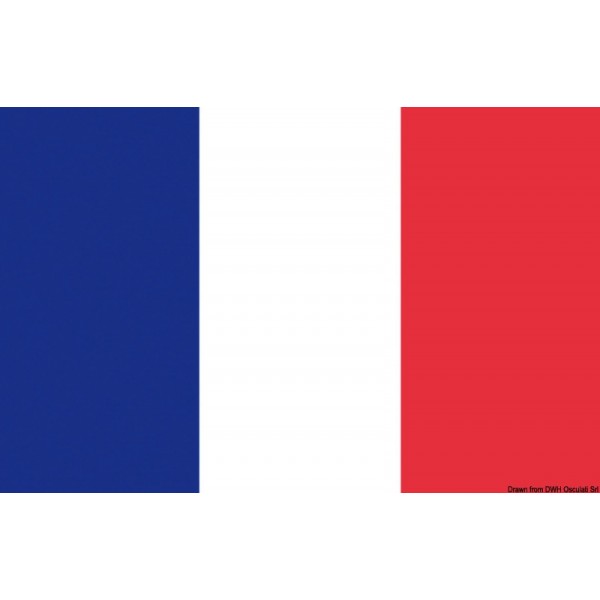 Bandiera francese 40 x 60 cm - N°1 - comptoirnautique.com