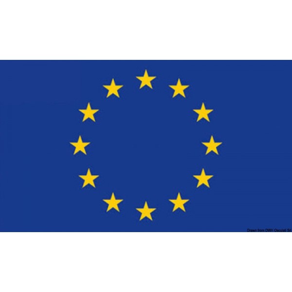 Bandiera Europa 20 x 30 cm - N°1 - comptoirnautique.com