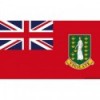 Bandiera della marina mercantile delle Isole Vergini Britanniche 20x30 cm - N°1 - comptoirnautique.com