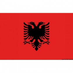 Bandera de Albania 20 x 30 cm