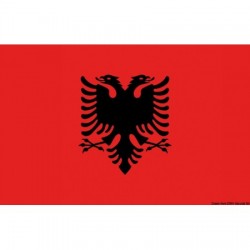 Bandiera Albania 20 x 30 cm