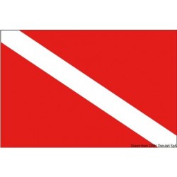 Bandera de buceo 20 x 30 cm