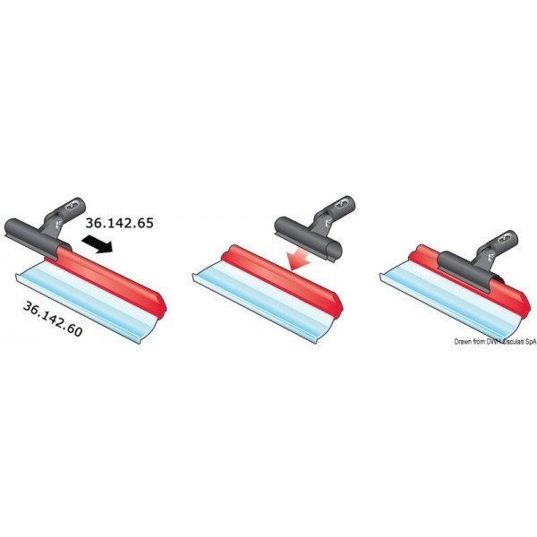 Cuchilla flexible Shurhold 300 mm - N°2 - comptoirnautique.com