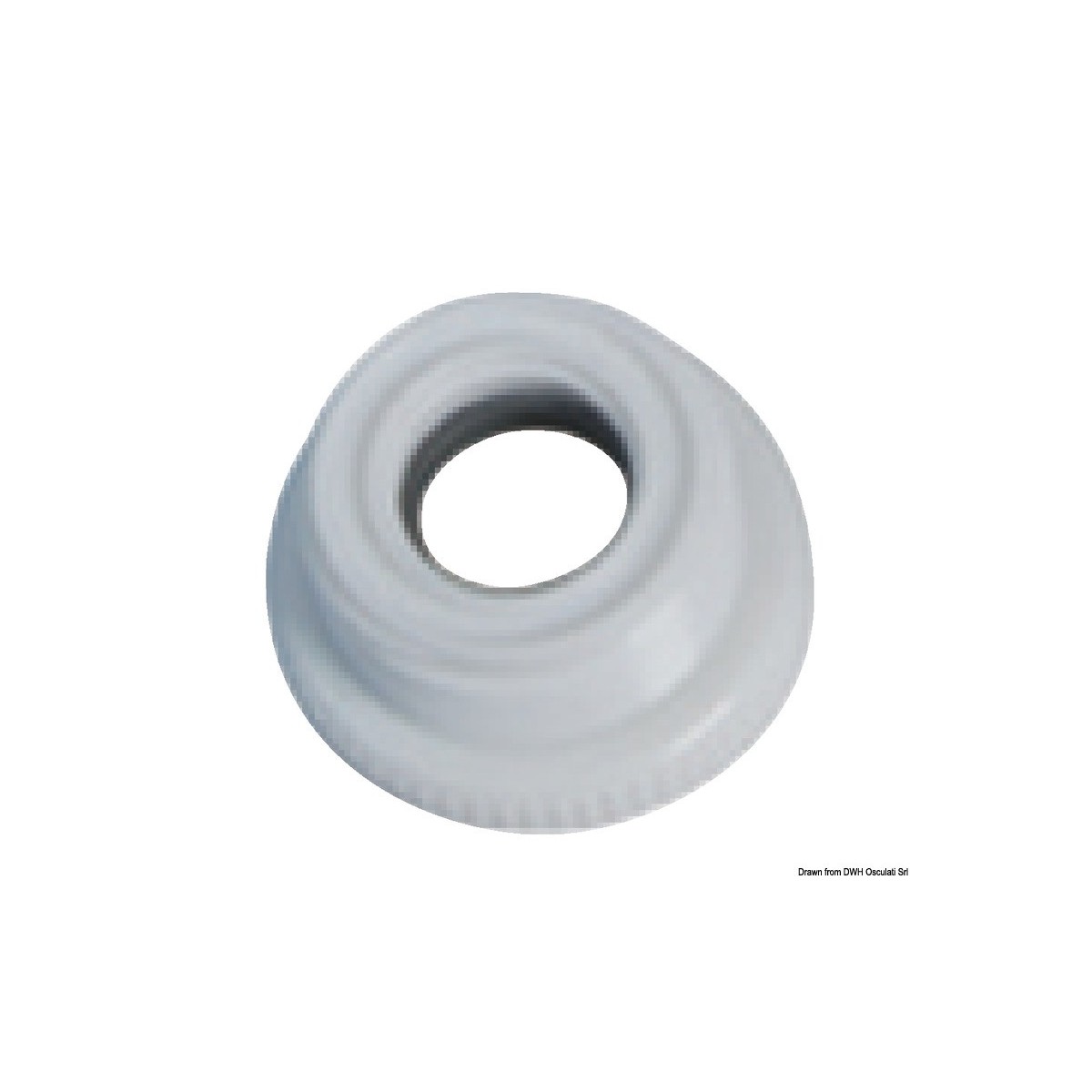 Passe-coque Thermopolymère OSCULATI - 3/4" X 20-22 Mm - Pour Passage De Câbles étanche Sur Coques De Bateau