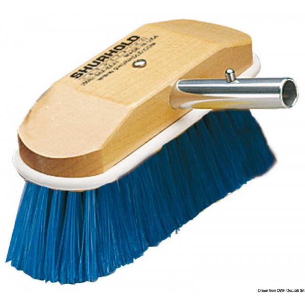 Spazzola in fibra morbida da 8" blu - N°1 - comptoirnautique.com