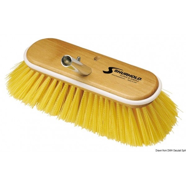 Pennello giallo da 10" a fibra media - N°1 - comptoirnautique.com