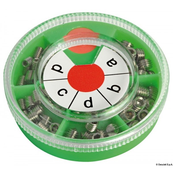 Assortiment écrous inox  - N°1 - comptoirnautique.com