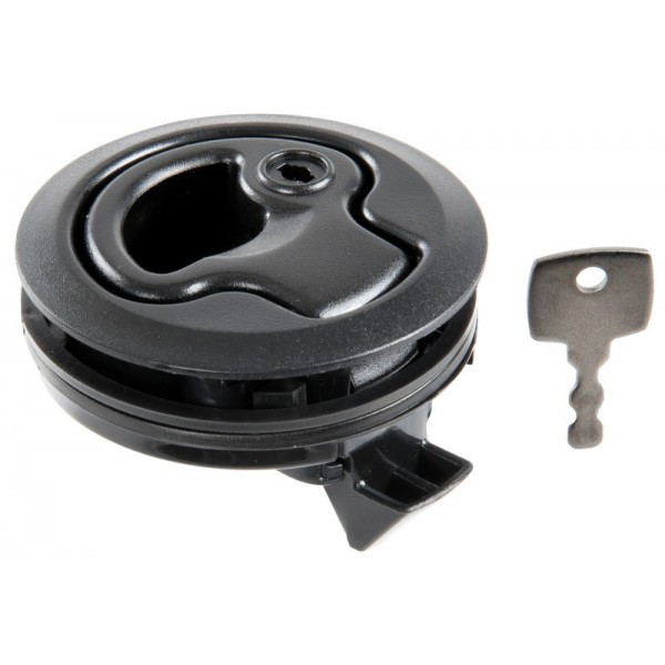 Lift-black nylon floor with lock - N°1 - comptoirnautique.com