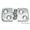 Bisagra de latón cromado 60x32 mm - N°1 - comptoirnautique.com