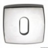 Rosetas para fechadura oval fornecidas em pares 45x45 mm