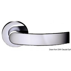 SLIM handle satin brass 124 mm