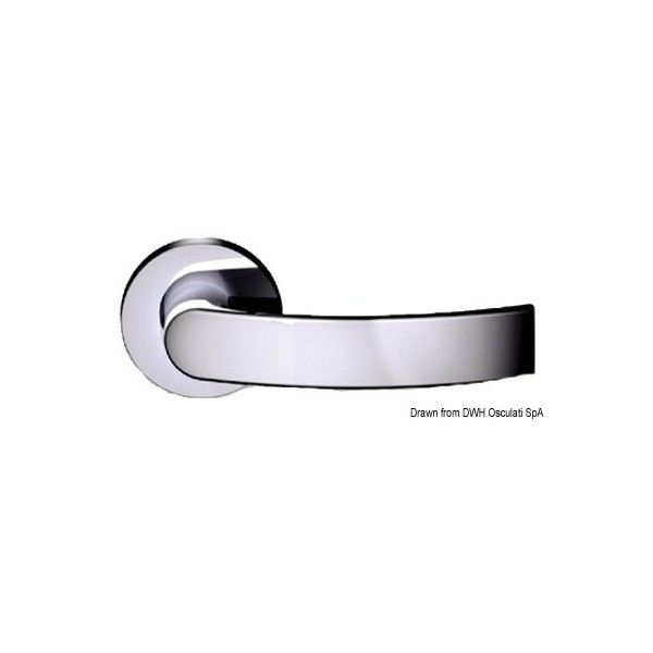 Tirador SLIM de latón satinado 124 mm - N°1 - comptoirnautique.com