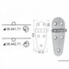 Cerniera in acciaio inox - N°1 - comptoirnautique.com