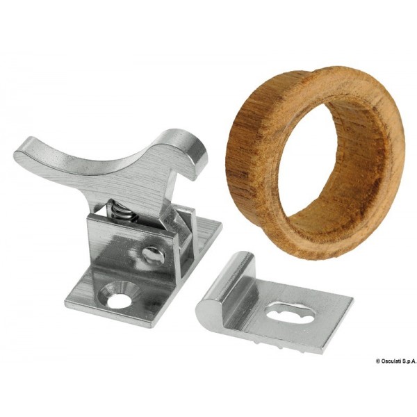 Fermeture à ressort laiton chromé - N°1 - comptoirnautique.com