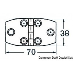 Stainless steel hinge av....