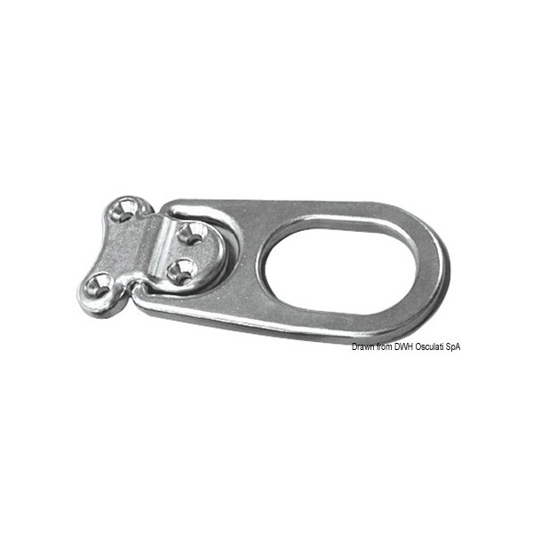Anneau rabattable 45x45mm  - N°1 - comptoirnautique.com