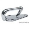 Tassello per sci nautico in ottone cromato 95x45x38 mm