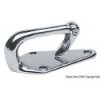 Tassello per sci nautico in ottone cromato 95x45x38 mm - N°1 - comptoirnautique.com