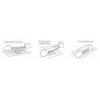 Protezione x tacchetto 4 pezzi x 2 tacchetti - N°2 - comptoirnautique.com