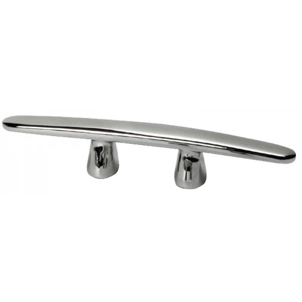 Camel AISI316 mirror polished cleat 200 mm - N°1 - comptoirnautique.com