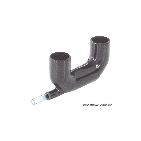 Tubo di scarico per 40.136.48  - N°1 - comptoirnautique.com