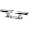 AISI316 mirror-polished SCANDINAVIAN cleat 203 mm (sold in pairs) - N°1 - comptoirnautique.com