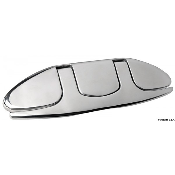 Cornamusa plegable AISI316 pulido espejo 115 mm - N°1 - comptoirnautique.com