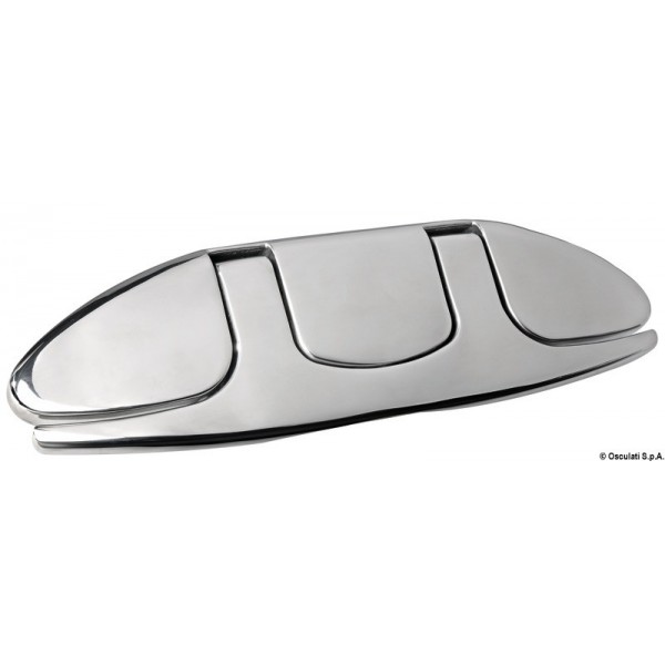 Tassello pieghevole AISI316 lucidato a specchio 172 mm - N°3 - comptoirnautique.com