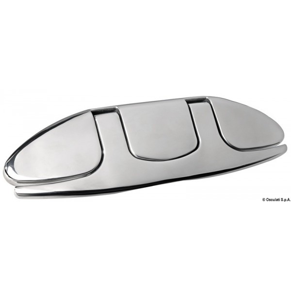 Tassello pieghevole AISI316 lucidato a specchio 210 mm - N°3 - comptoirnautique.com