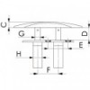 Tassello a scomparsa Ghost II 160 mm - N°6 - comptoirnautique.com