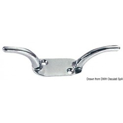 Tassello in ottone cromato...