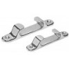 AISI316 203 mm Italian Style straight fairlead - N°1 - comptoirnautique.com