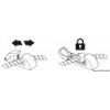Passacavo con cuneo a granchio p.bout Ø 20-30 mm  - N°5 - comptoirnautique.com