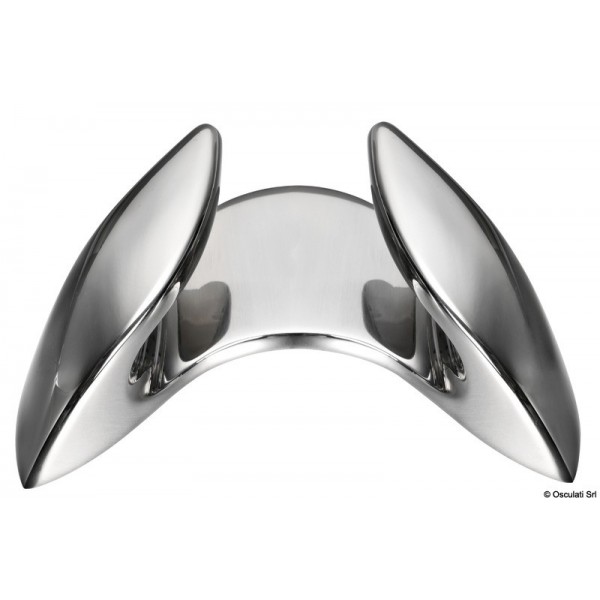 Capri 105 mm stainless steel bow fairlead - N°1 - comptoirnautique.com