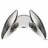 Capri 105 mm stainless steel bow fairlead