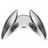 Capri 105 mm passacavi in acciaio inox - N°1 - comptoirnautique.com