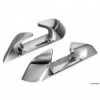 Capri 120mm stainless steel angled fairlead (LH/R) - N°1 - comptoirnautique.com 