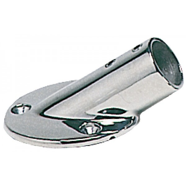 Conector redondo para balcón 30° 22 mm - N°1 - comptoirnautique.com