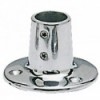 AISI316 90° 25 mm round plate for balcony - N°1 - comptoirnautique.com