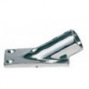 Rectangular balcony fitting 30° 22 mm