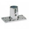 Rectangular plate for balcony AISI316 90° 22 mm - N°1 - comptoirnautique.com