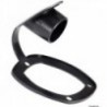 Tappo per canna da incasso-PVC morbido nero