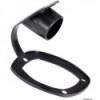 Concealed rod-holder plug Soft PVC black - N°1 - comptoirnautique.com