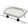 Bandeja para fijar en tubos de balcón Ø 25 mm 850x460 mm - N°1 - comptoirnautique.com