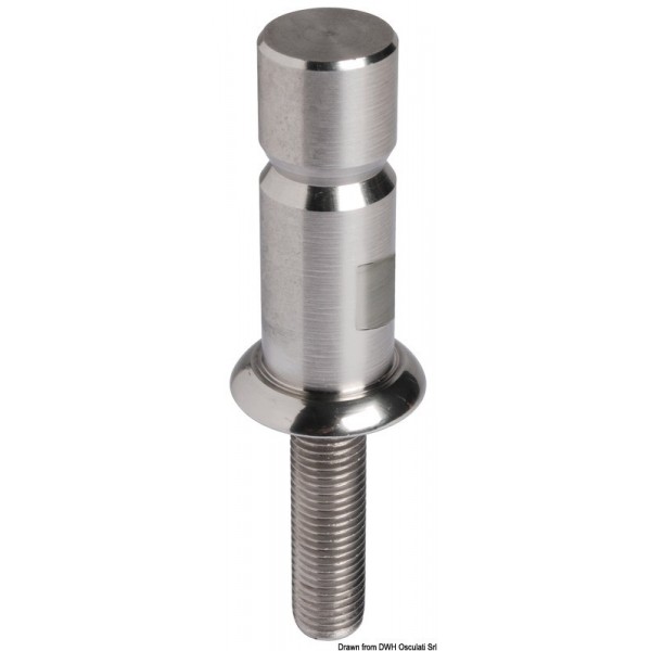 Base per candelabro AISI316 30 x 2 mm - N°1 - comptoirnautique.com