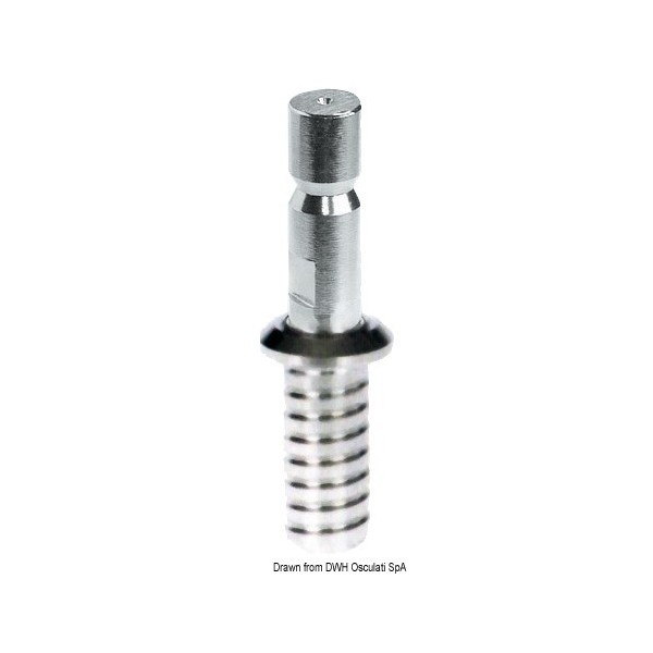 Glue-on candlestick plate 30 x 2 mm - N°1 - comptoirnautique.com