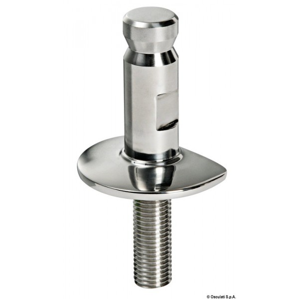 Base candelabro AISI316 60 x 45 mm - N°1 - comptoirnautique.com 