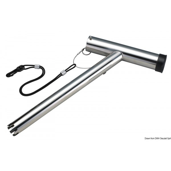 Porta-canna alta girevole 32 mm - N°1 - comptoirnautique.com