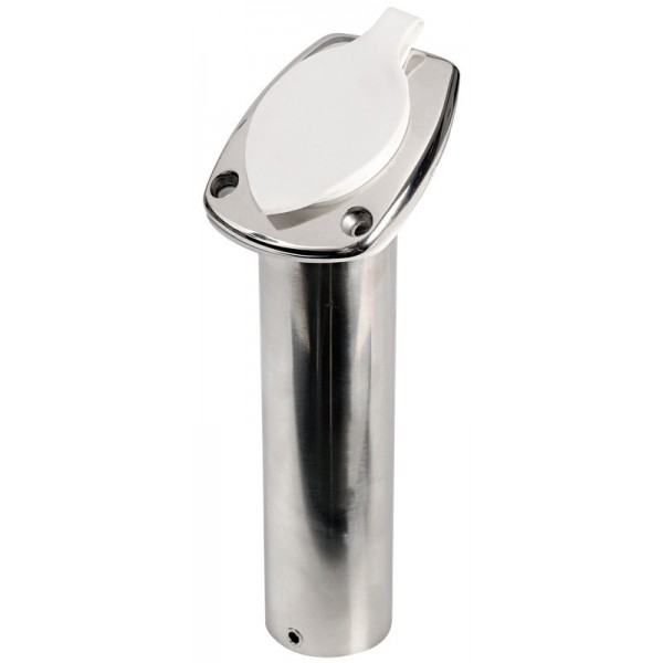 -Portacanne trapezoidale in AISI316 inclinato a 60° - N°1 - comptoirnautique.com